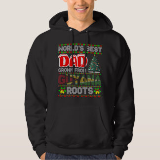 Veste À Capuche Idée de cadeau de Noël pour papa Guyana Sweater hi