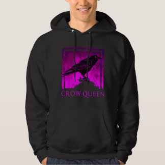 Veste À Capuche Idée d'observation des oiseaux de la Reine Corbeau