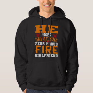 Veste À Capuche Il affronte ce que vous craignez Fière petite amie