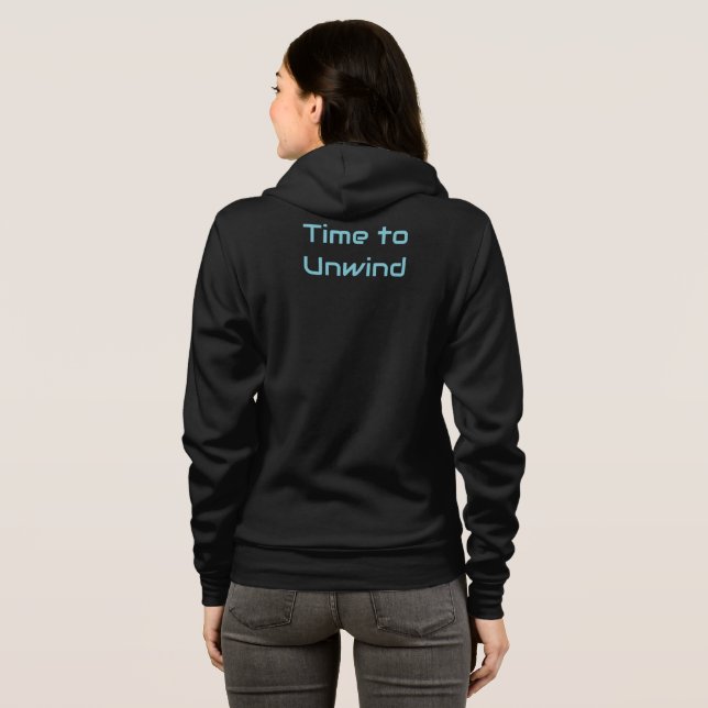 Veste À Capuche Il est temps de délier le T-shirt (Dos entier)