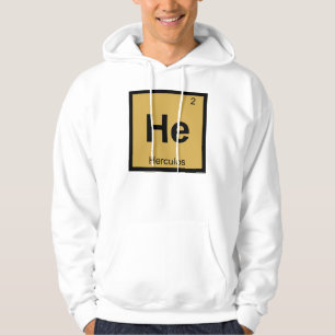 Veste À Capuche Il - Hercule Tableau Périodique Chimie Grecque