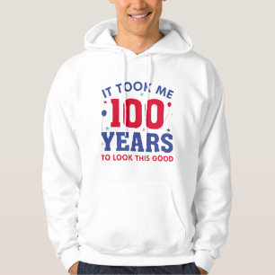 Veste À Capuche Il M'A Fallu 100 Ans Pour Voir Ce Bon