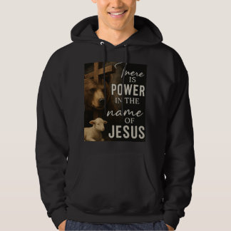 Veste À Capuche Il y a du pouvoir au nom de Jésus-Christ