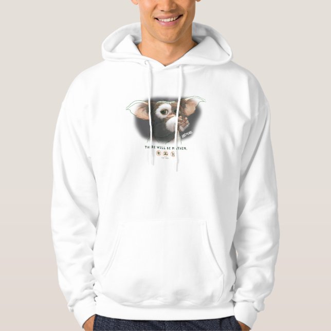 Veste À Capuche Il y aura du chaos avec Gizmo (Devant)