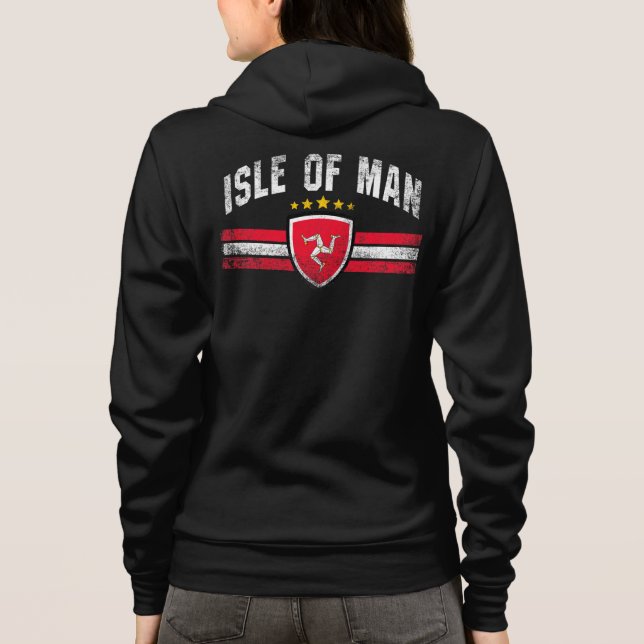 Veste À Capuche Île de Man (Dos)