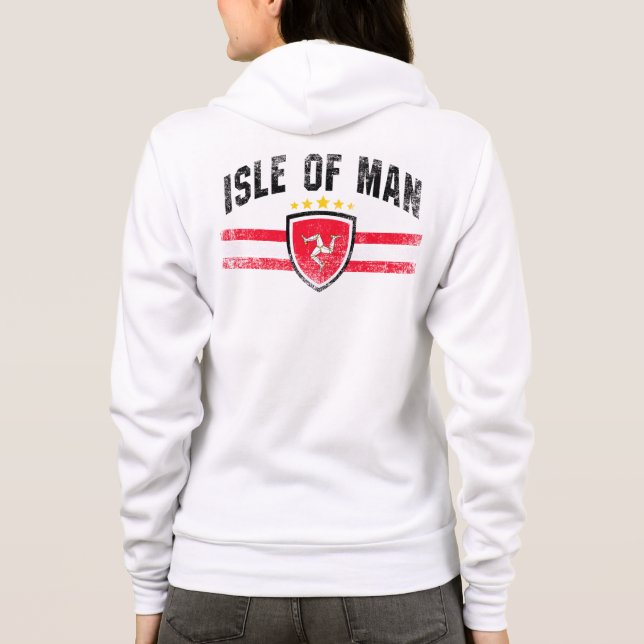 Veste À Capuche Île de Man (Dos)