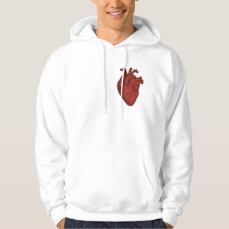 Veste À Capuche Illustration anatomique du cœur – Dessin vintage r