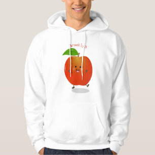 Veste À Capuche Illustration de dessin animé sur la pomme de danse