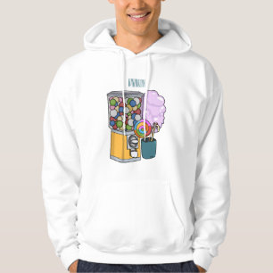 Veste À Capuche Illustration de dessin de bonbon