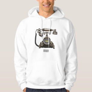 Veste À Capuche Illustration de dessin téléphonique