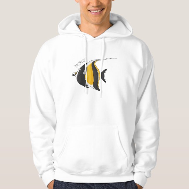 Veste À Capuche Illustration de l'idole mauresque (Devant)