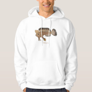Veste À Capuche Illustration de poisson à main