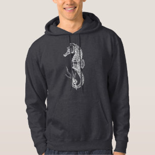 Veste À Capuche illustration de poisson-cheval cadeau