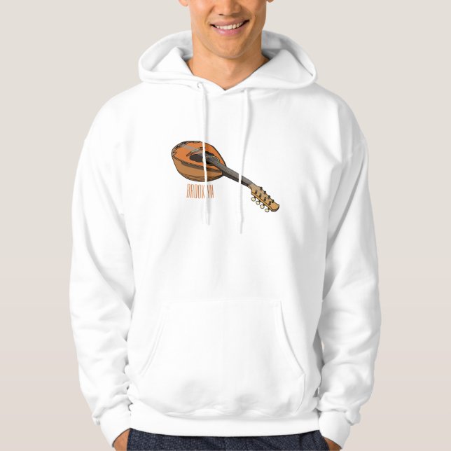 Veste À Capuche Illustration en mandoline (Devant)