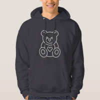Illustration graphique d'ours de nounours de bébé