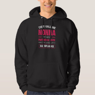 Veste À Capuche Ils M'Appelent Non Parce Que Partenaire Dans Le Cr