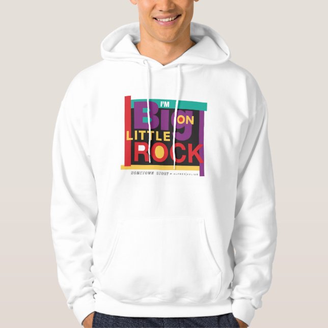 Veste À Capuche I'm Big On Little Rock 90's (Devant)
