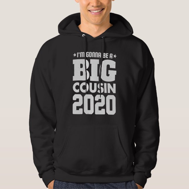 Veste À Capuche I'm Gonna Be A Cousin 2020 Funny Family (Devant)