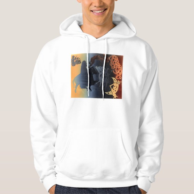 Veste À Capuche Image celtique (Devant)