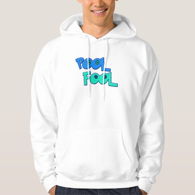 Veste À Capuche Imbécile de piscine (Devant)