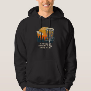 Veste À Capuche Implique Putts Swing Disc Golf Pun Golfer Plaisant