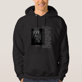 Veste À Capuche Impression de tigre animal sauvage étonnant hommes