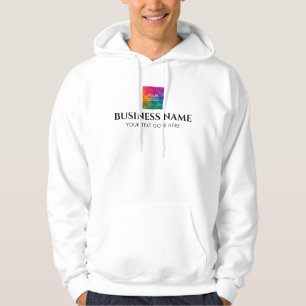 Veste À Capuche Impression recto verso Société Logo Mens Personnal