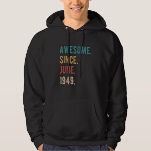 Veste À Capuche Impressionnant depuis juin 1949 73 Ancien Annivers