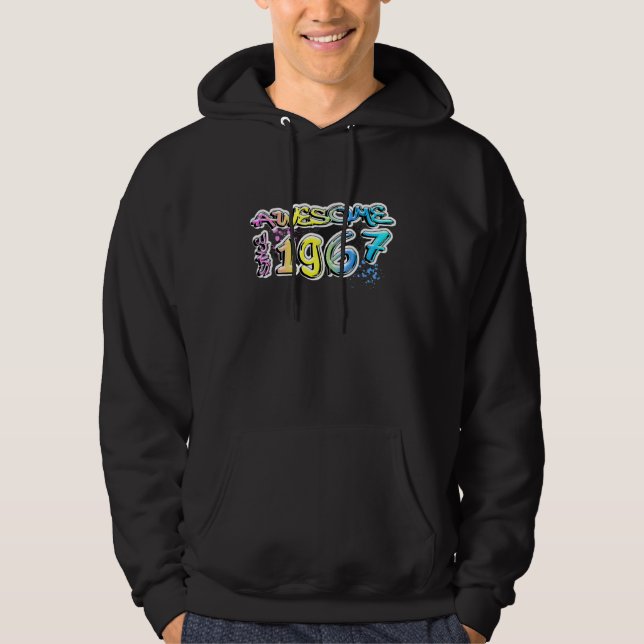 Veste À Capuche Incroyable depuis 1967 Motif de graffiti (Devant)