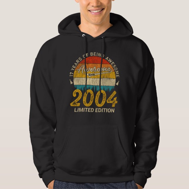 Veste À Capuche Incroyable depuis 2004 Edition Limitée Cadeau d'An (Devant)