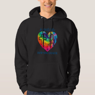 Veste À Capuche Incroyable Vie de répartiteur Foi Amour Expédition