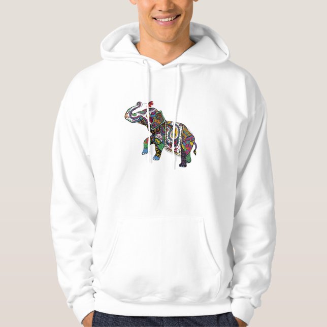 Veste À Capuche Indian Elephant (Devant)