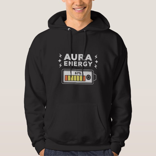 Veste À Capuche Indicateur de batterie Aura Energy (Devant)