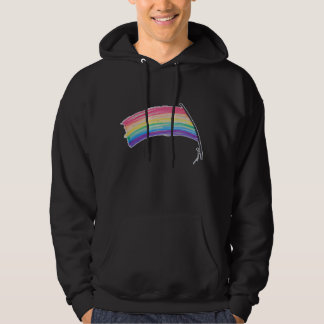 Veste À Capuche Indicateur de la fierté arc-en-ciel