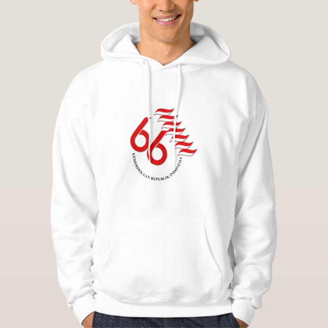 Veste À Capuche Indonésie 66 Tahun (Devant)