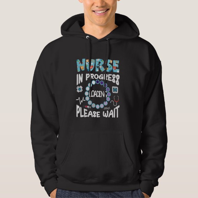 Veste À Capuche Infirmière En Cours École De Soins Infirmiers Futu (Devant)