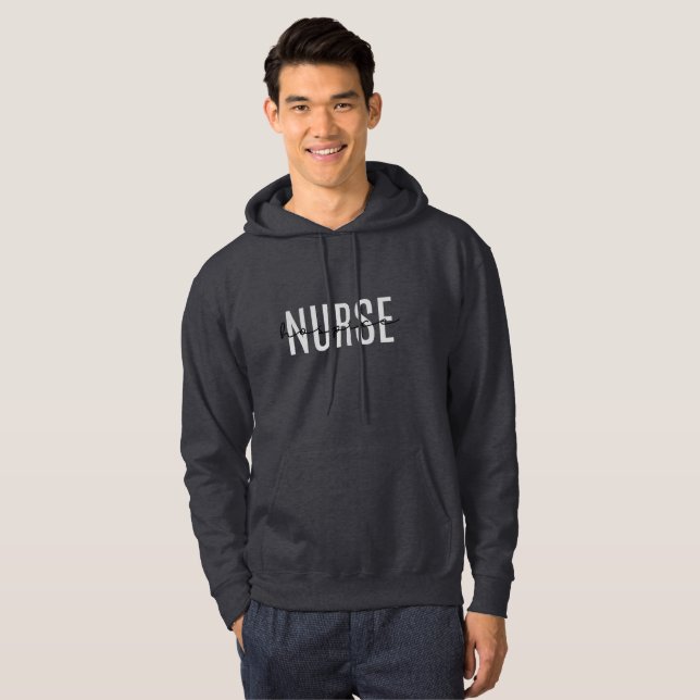 Veste À Capuche Infirmière en soins palliatifs  (Devant entier)