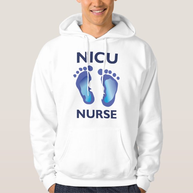 Veste À Capuche Infirmière NICU (Devant)