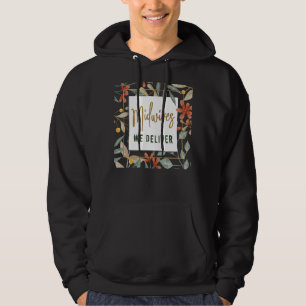 Veste À Capuche Infirmière sage-femme travailleuse de naissance Fl