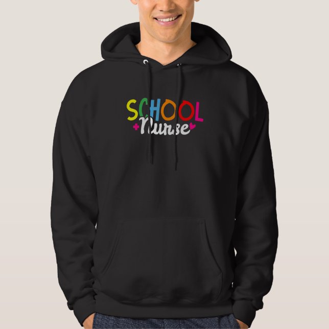 Veste À Capuche Infirmière scolaire (Devant)