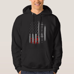 Veste À Capuche Ingénieur audio de studio Drapeau États-Unis Spéci