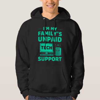 Veste À Capuche Ingénieur informatique drôle Je suis ma famille Te