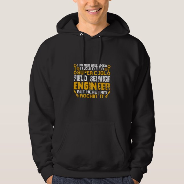 Veste À Capuche Ingénieur Super Cool (Devant)