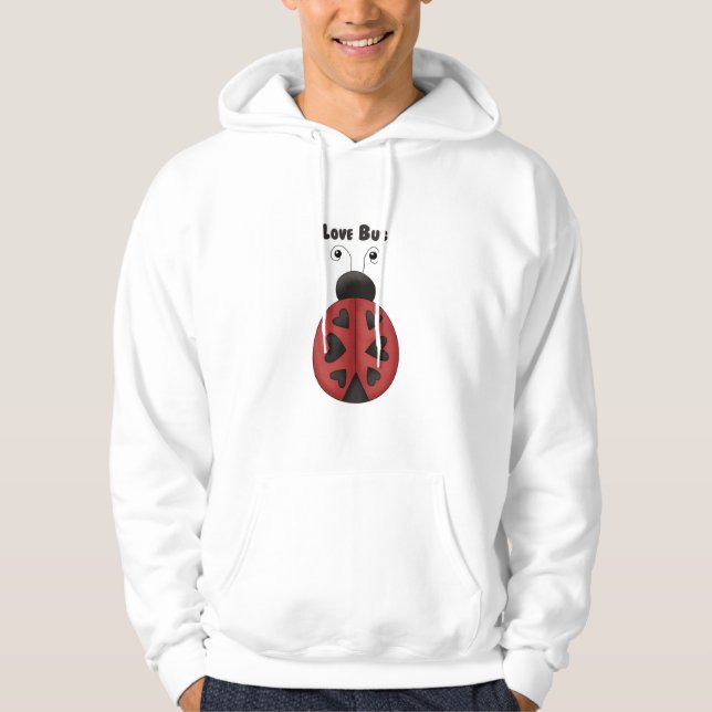 Veste À Capuche Insecte d'amour (Devant)