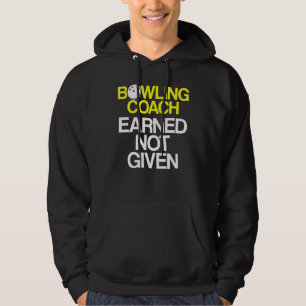 Veste À Capuche Instructeur d'équipe de Bowling Coach 4