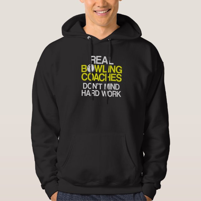 Veste À Capuche Instructeur d'équipe de Bowling Coach 40 (Devant)