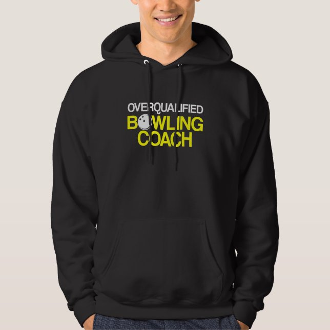 Veste À Capuche Instructeur d'équipe de Bowling Coach Player 32 (Devant)