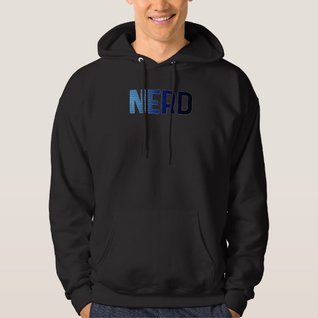 Veste À Capuche Intello informatique programmeur informatique IA i (Devant)