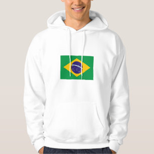 Veste À Capuche International de DRAPEAU du Brésil
