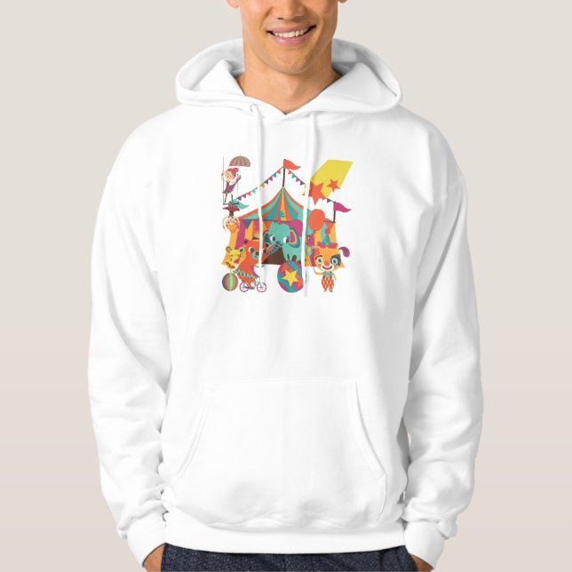 Veste À Capuche Interprètes de cirque (Devant)